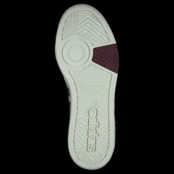 Sale adidas Hoops 3.0 Mid Lifestyle Basketball Classic Vintage Shoes Cloud White / Shadow Navy / Shadow Red Vit