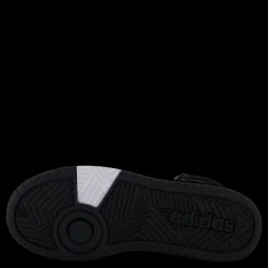 adidas Hoops Mid Shoes Core Black / Cloud White / Grey Six Svart Hot