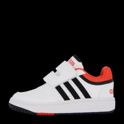 adidas Hoops Shoes Cloud White / Core Black / Bright Red Vit