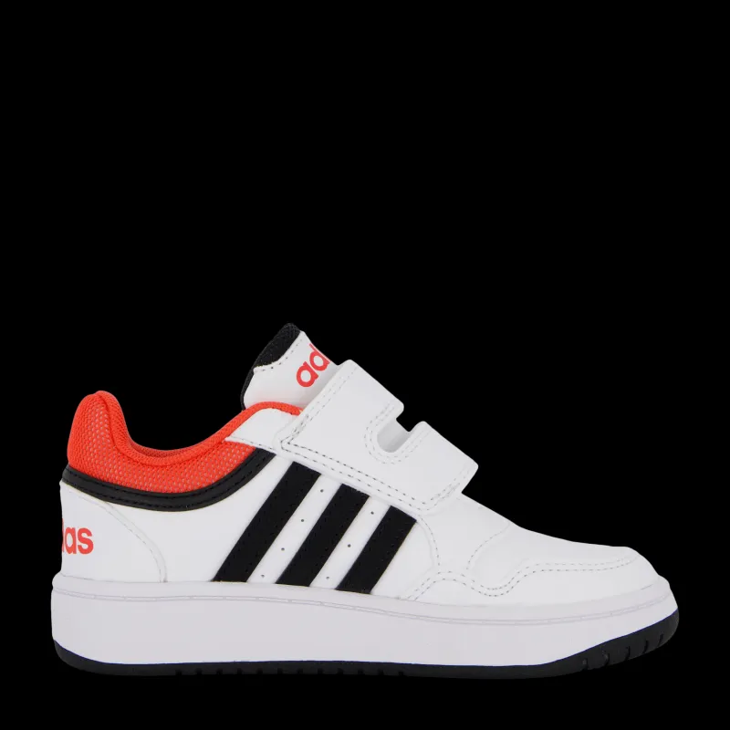 adidas Hoops Shoes Cloud White / Core Black / Bright Red Vit