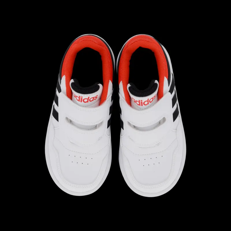 adidas Hoops Shoes Cloud White / Core Black / Bright Red Vit