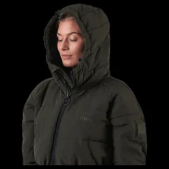 Clearance Svea Hourglass Puffer Jacket Green