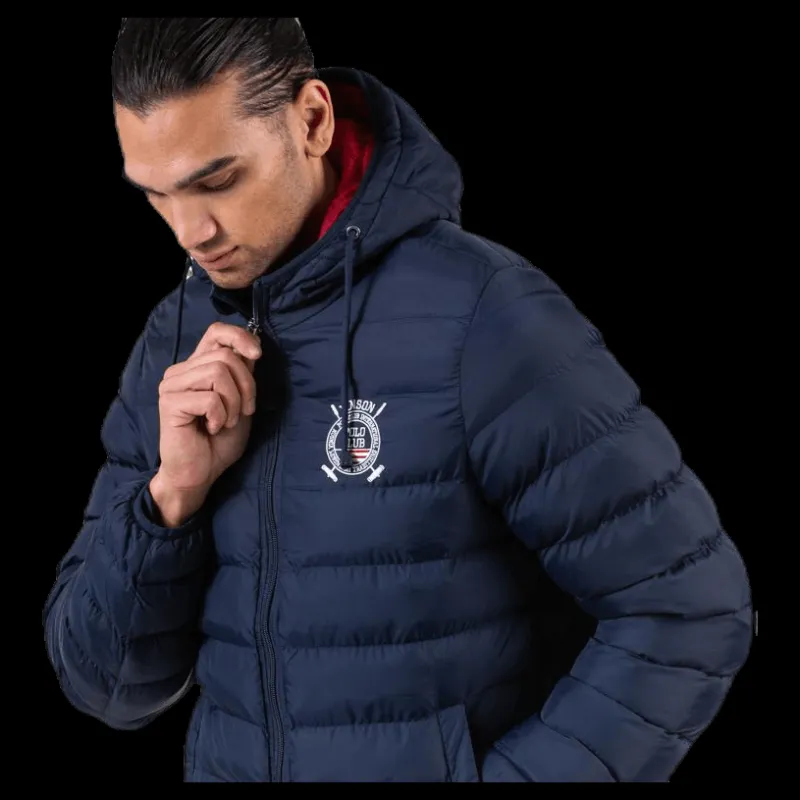 Vinson Polo Club Hunk Jacket Blue Blå Hot