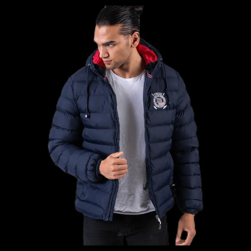 Vinson Polo Club Hunk Jacket Blue Blå Hot