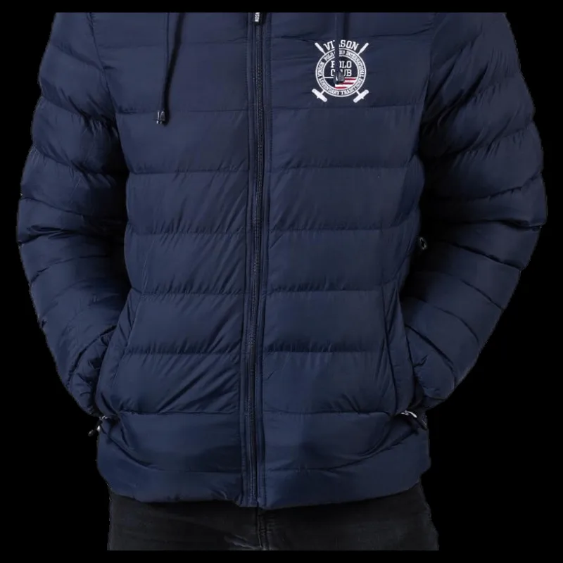 Vinson Polo Club Hunk Jacket Blue Blå Hot