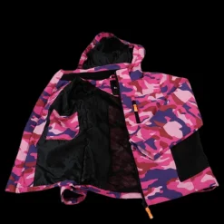 New Tuxer Hunter Jacket Junior Patterned/Pink Mönstrad och Rosa