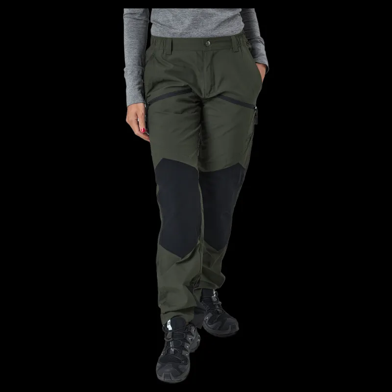 Hot Tuxer Hunter Lady Pants Green Grå