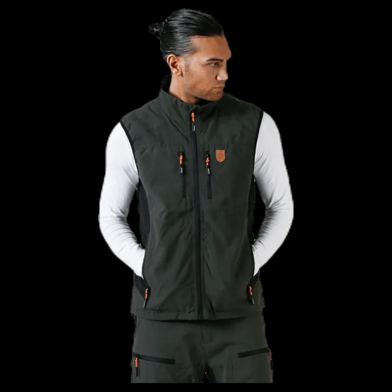 Tuxer Hunter Waistcoat Green Grön Hot