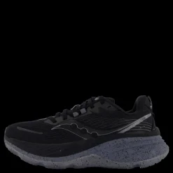 Saucony Hurricane 24 Women Black/shadow Svart Online