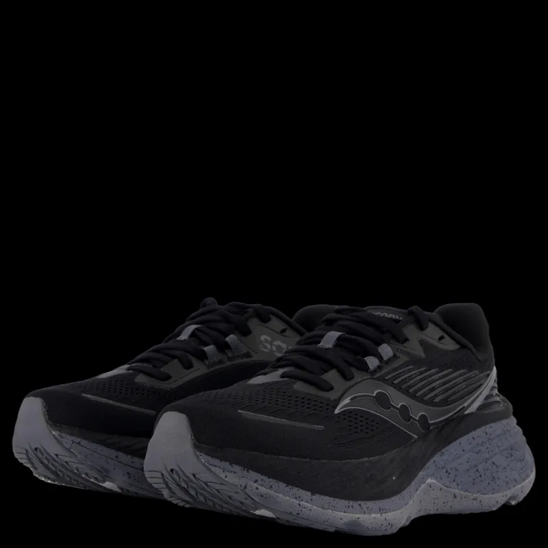 Saucony Hurricane 24 Women Black/shadow Svart Online