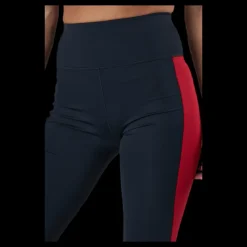 Clearance Tommy Hilfiger Sport Hw Chevron Legging Blue Blå