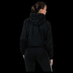 Nike Hyper Femme Drop Hoodie White/Black Svart Discount