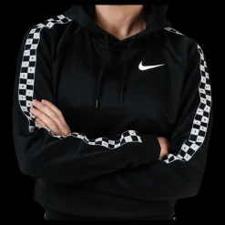 Nike Hyper Femme Drop Hoodie White/Black Svart Discount