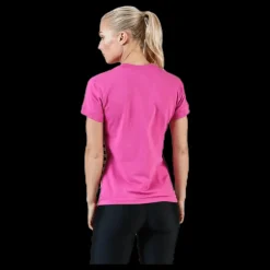 Nike Hyper Femme SS Top Pink Rosa Clearance