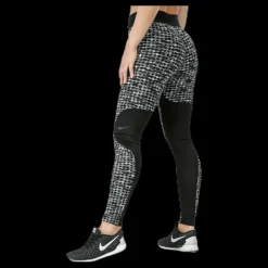 Outlet Nike Hyperwarm Tight Brushed Black Flerfärgad
