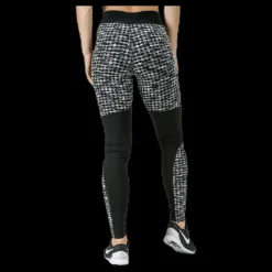Outlet Nike Hyperwarm Tight Brushed Black Flerfärgad