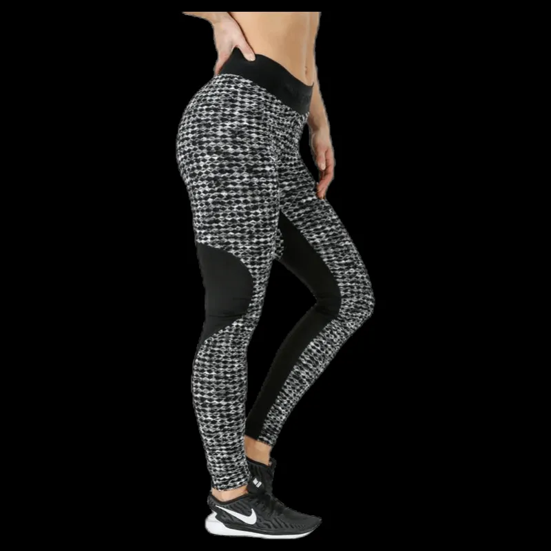 Outlet Nike Hyperwarm Tight Brushed Black Flerfärgad