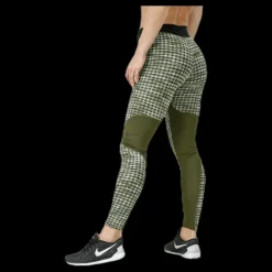 Online Nike Hyperwarm Tight Brushed Green Flerfärgad