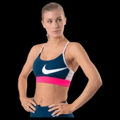 Nike Icon Clash Light Bra Blue/Pink Blå Best