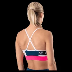 Nike Icon Clash Light Bra Blue/Pink Blå Best