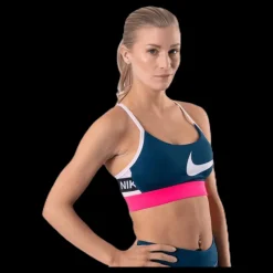Nike Icon Clash Light Bra Blue/Pink Blå Best