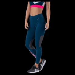 Nike Icon Clash Speed 7/8 Tight Blue Blå
