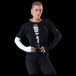 Nike Icon Clash Sphere Top Crew Black Svart Clearance