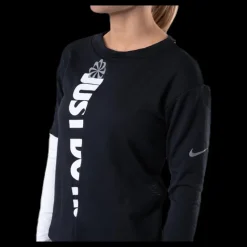 Nike Icon Clash Sphere Top Crew Black Svart Clearance