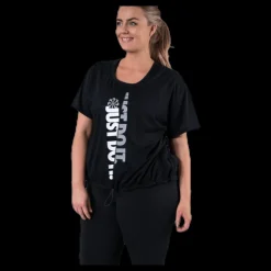 Sale Nike Icon Clash SS Top Plus White/Black Svart