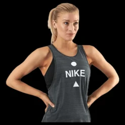 Discount Nike Icon Clash Tank Better Black/Silver Svart