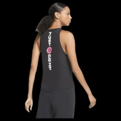 Nike Icon Clash Tank White/Black Svart Sale