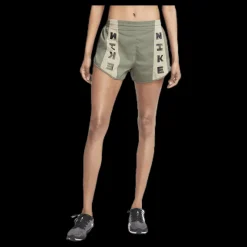 Nike Icon Clash Tempo Lux Short Black/Grey Grön
