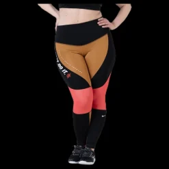 Discount Nike Icon Clash Tight Gr Plus Black/Beige Svart