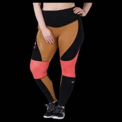 Discount Nike Icon Clash Tight Gr Plus Black/Beige Svart