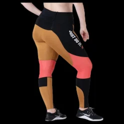 Discount Nike Icon Clash Tight Gr Plus Black/Beige Svart