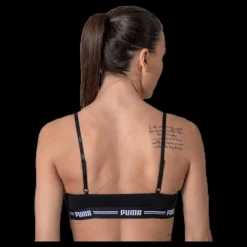Puma Iconic Casual Bralette Black Svart Best