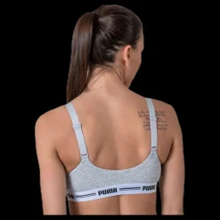 Hot Puma Iconic Padded Top Grey Grå