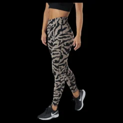 Sale Casall Iconic Printed 7/8 Tights Escape Grey Flerfärgad