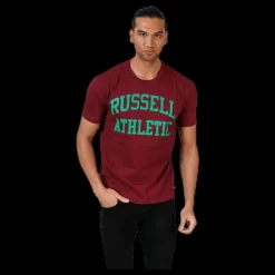 Discount Russell Athletic Iconic S/S Tee Purple Lila