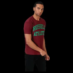 Discount Russell Athletic Iconic S/S Tee Purple Lila