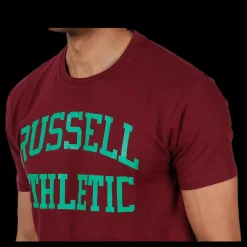 Discount Russell Athletic Iconic S/S Tee Purple Lila