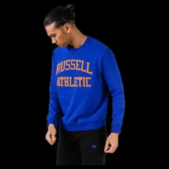 Russell Athletic Iconic Twill Sweatshirt Blue Blå Online