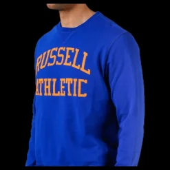 Russell Athletic Iconic Twill Sweatshirt Blue Blå Online