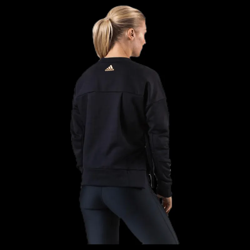 adidas ID Glam Sweat Black Svart Sale