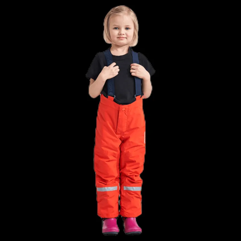 Didriksons Idre Kids Pants 4 Orange Clearance