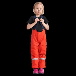 Didriksons Idre Kids Pants 4 Orange Clearance