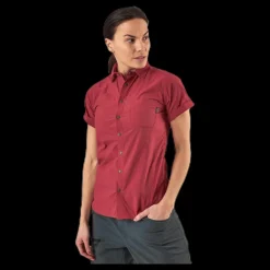 Sale Haglöfs Idun Lite SS Shirt Red Röd