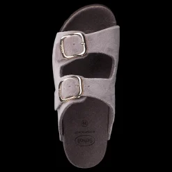 Sale Scholl Ilary Velvet Taupe Brun och Lila