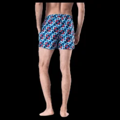 Happy Socks Illusion Dot Swim Shorts Blue Blå Online