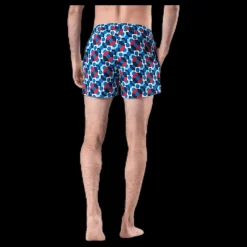Happy Socks Illusion Dot Swim Shorts Blue Blå Online